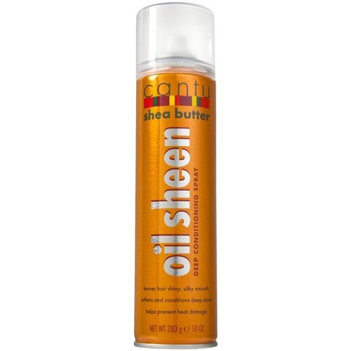 Cantu Shea Butter Oil Sheen Hair Spray 10 oz. Cantu Shea Butter Oil Sheen Hair Spray 10 oz.